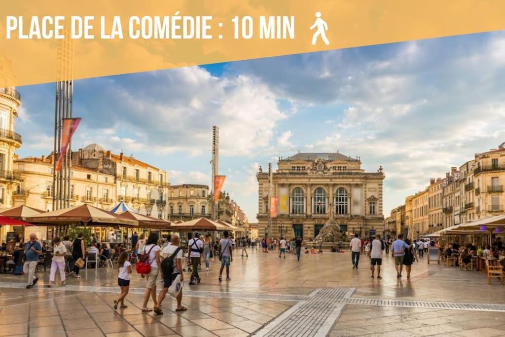 Apartamento L'ecucentre Avec Parking Inclu - 600m De La Place De La Comedie - Climatisation Montpellier