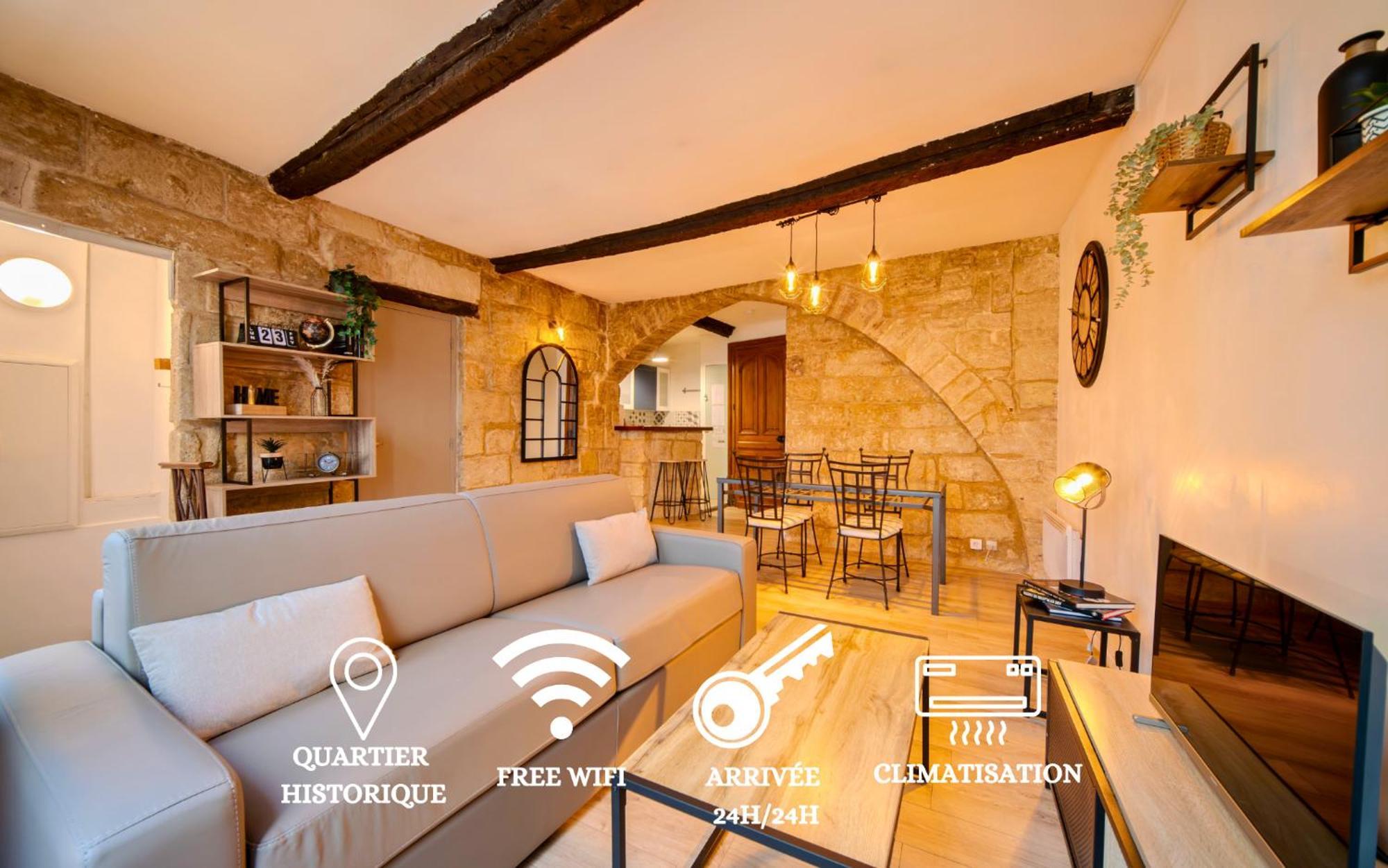 Apartamento L'ecucentre Avec Parking Inclu - 600m De La Place De La Comedie - Climatisation